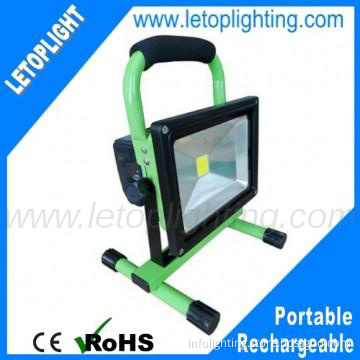 Factory direct sales  Chargeable and portable Led flood light
